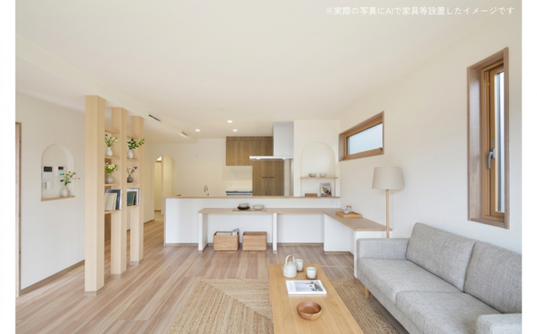 奈良県奈良市/35坪2階建×ノルディックスタイルの家